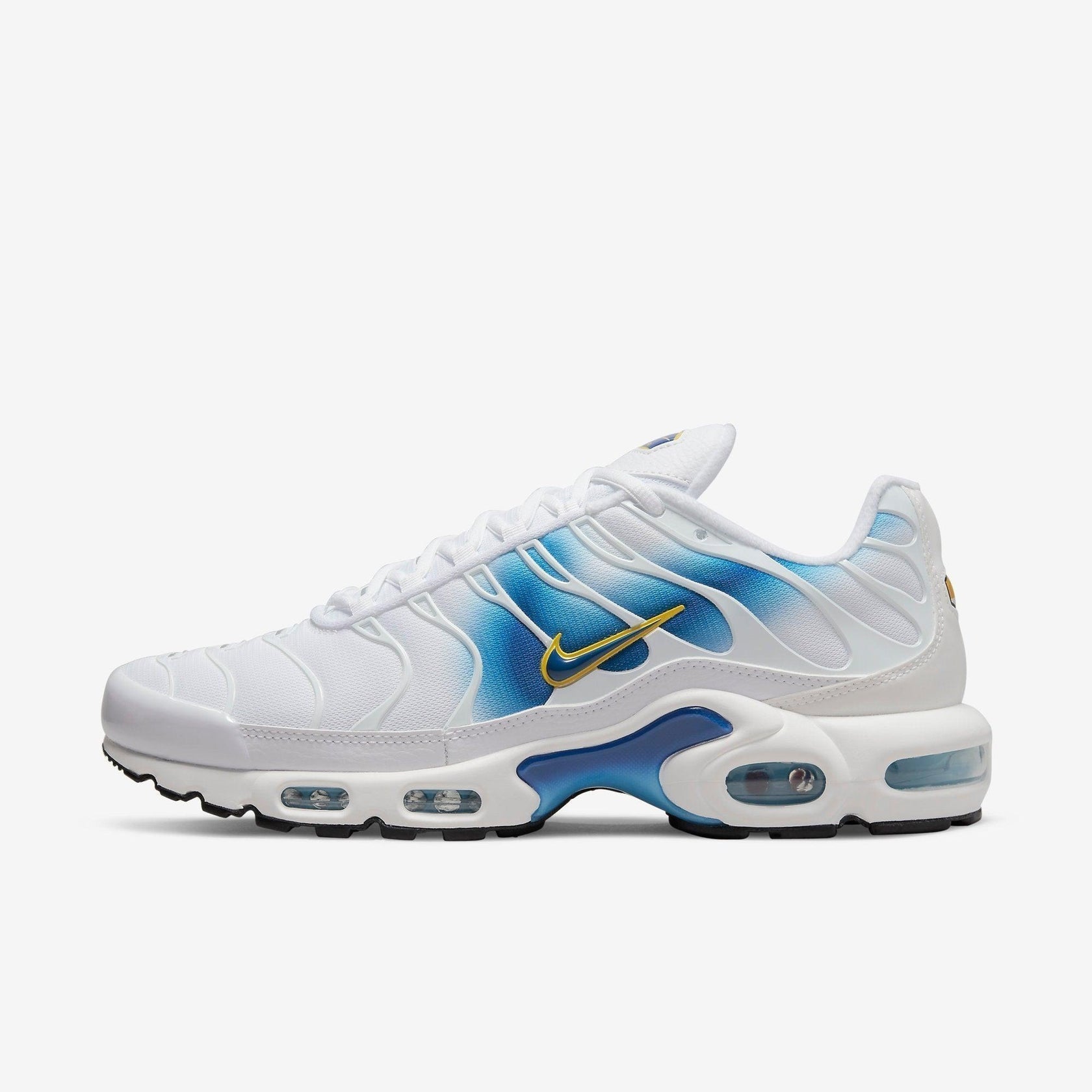 Nike Air Max Plus TN – Spray Paint Swoosh White/Blue