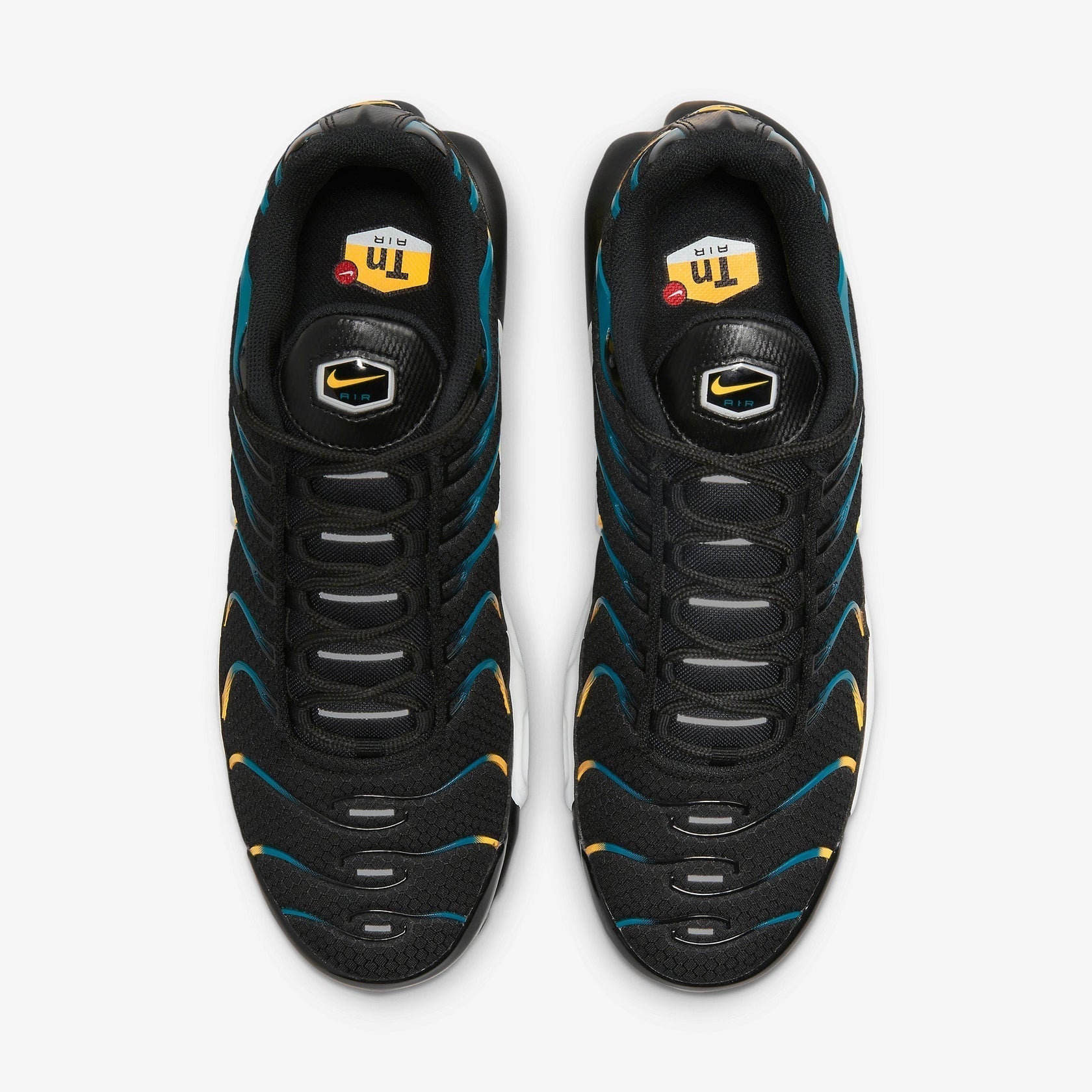 Nike Air Max Plus
'Black University Gold Spruce'