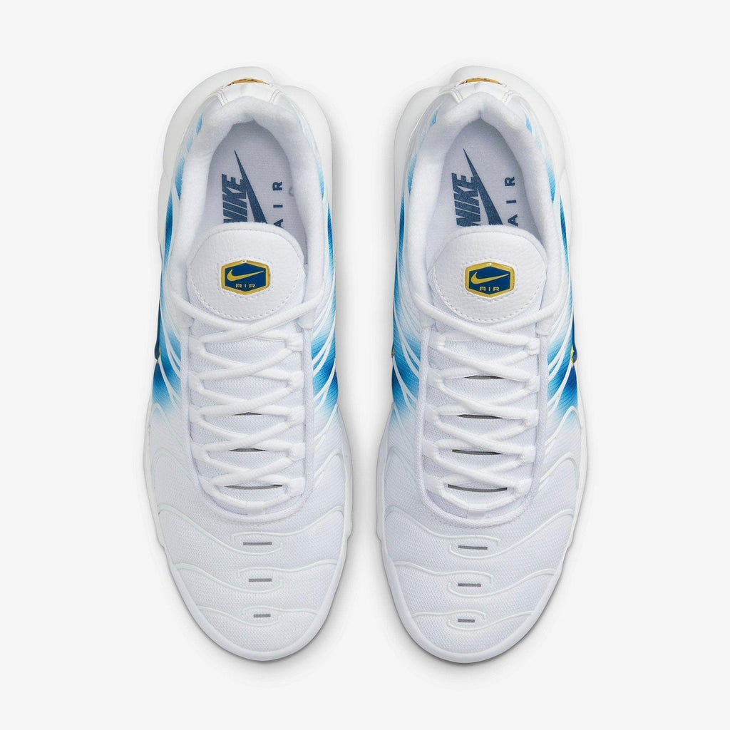 Nike Air Max Plus TN – Spray Paint Swoosh White/Blue